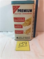 Nabisco Premium Saltine Cracker tin