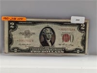 1953 Red Seal $2 Star Note