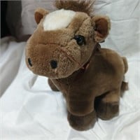 Russ Berrie Whinny Pony Plush with sound - vintage