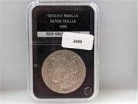 Genuine 1890-O 90% Silv Morgan $1 Dollar
