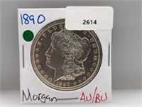 1890 90% Silv Morgan $1 Dollar