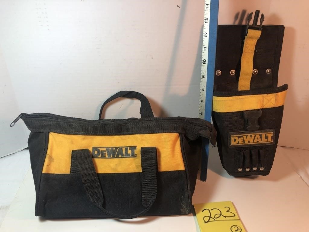 DeWalt tool bag & drill holster