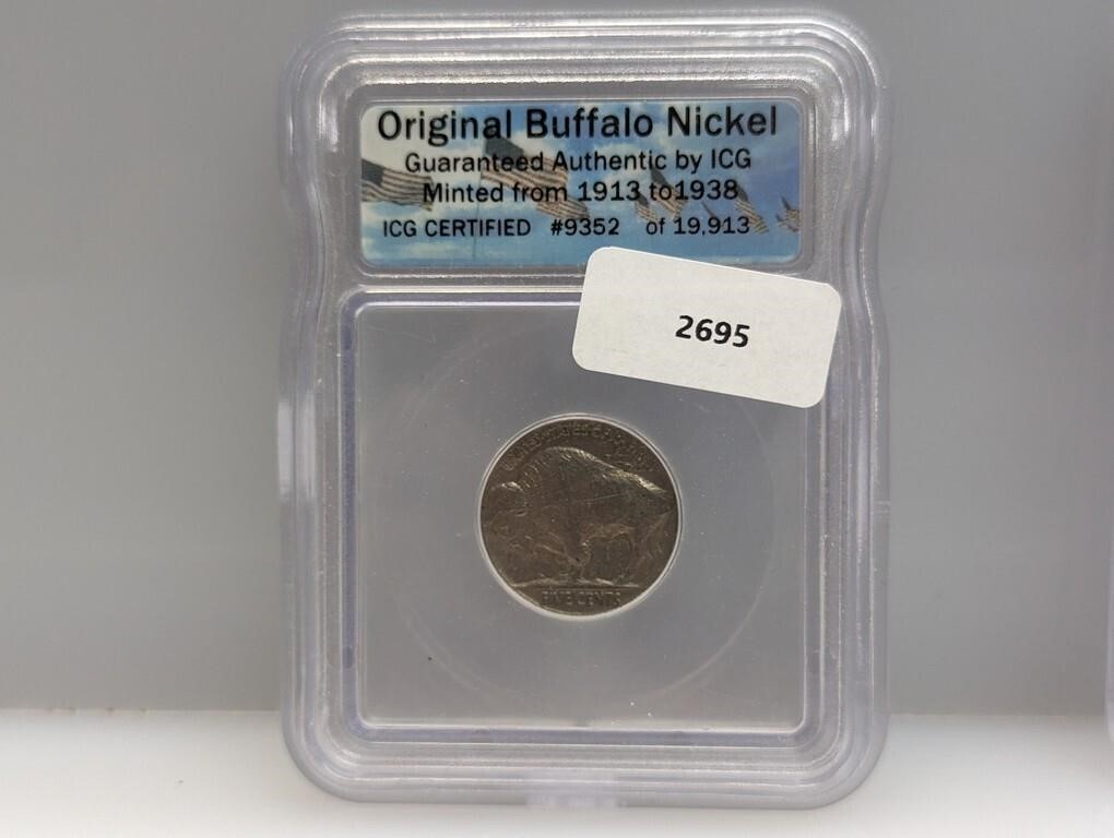 ICG Original Buffalo Nickel