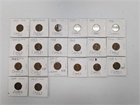 Mixed Date Pennies (Some w/errors)