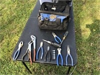 Pliers ~ Dikes & Tool Bag