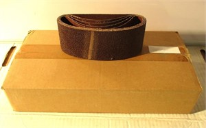(25)  3" x 18" Sanding Belts 36 Grit