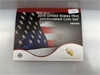 2015-D US Mint UNC Coin Set