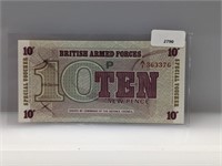 British Armed Forces Ten New Pence