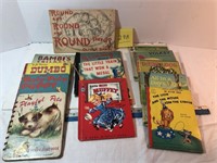 13 vintage children's books