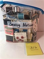 Bag of sewing notions