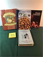 4 cookbooks