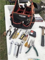 Husky Tool Bag ~ Tools ~ Hammer & Tape Measure