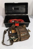 TOOLBOX & POUCH WITH CONTENTS