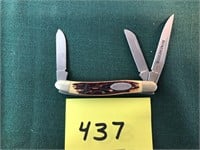 3 1/2" Winchester 3 blade pocket knife