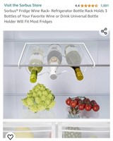 Refrigerator Wine Rack
