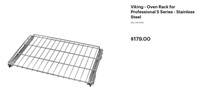 Viking 30" TruGlide Oven Rack-Stainless