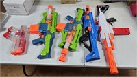 Lot of Assorted Nerf Guns