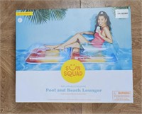 Inflatable Folding Pool & Beach Lounger