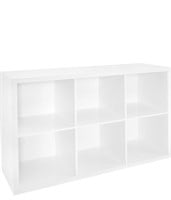 New ClosetMaid 6 Cube Storage Shelf Organizer