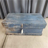 S3 Wooden Vintage Trunk 18x21x38"