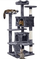 New Yaheetech 54in Cat Tree Tower Condo Furniture