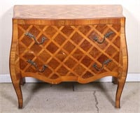 Italian Olive Wood Parquetry Commode