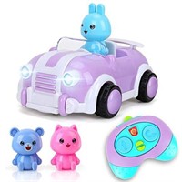 NEW! Cartoon Remote Control Car Toy for Kids