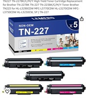 TN227 TN-227BK/C/M/Y High Yield Toner Cartridge