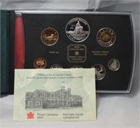 Canada 1998 Double Dollar Proof Set with 5 silver