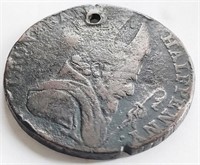 Ireland 1789 CRONEBANE 1/2 PENNY coin 30mm