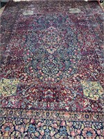 Hand Knotted Persian Kermen Rug 9.10x132.9 ft