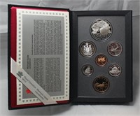 Canada 1996 Double Dollar Proof Set with 5 silver