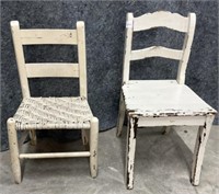 Vintage Children’s Chairs 2 Pcs