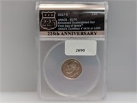 ANACS 2017-S EU70 Roosevelt Dime