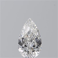 $102.3K Appraised 2.22 Ct GIA F/IF Pear Shape