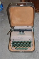 Remington typewriter with manual
