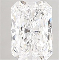 Top Labgrown 1.09 Ct D/VVS1 Radiant Cut Diamond