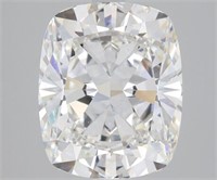 Top Lab Grown 3.58 Ct G/VS2 Cushion Cut Diamond