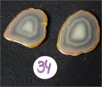 Two Agate Slices