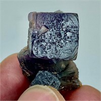 11 Gn Stunning Deep Color Cubic Fluorite Soecimen