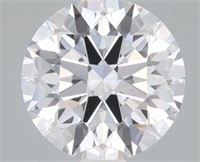 Top Lab Grown 3.04 Ct E/VS1 Round Diamond