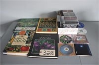 gardening books and CD's