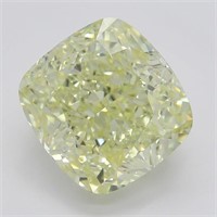 $52K Appraised 3.01 CT VVS2 Fancy Yellow Diamond