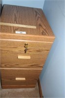 Two Drawer Particle Board Filing Cabinet 15×20×30