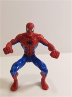 Spiderman Figure Supposed To Be Riding A Bike.