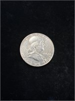 1963 D Benjamin Franklin Half Dollar
