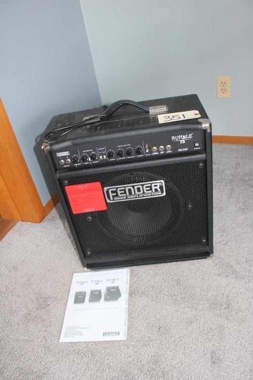 Fender Rumble 75 amplifier