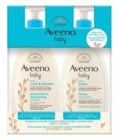 2-Pc Aveeno Baby Daily Wash & Shampoo and Aveeno