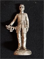 2.5" Civil War Bugler Soldier Pewter Figure