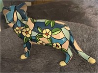 Bradford exchange Colletible dogwood print cat fig